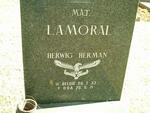 LAMORAL Herwig Herman 1933-1971