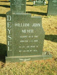 DEYSEL William John Meyer 1962-1989