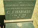 HARMSE C.J. 1972-1977