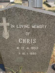? Chris 1953-1980