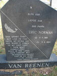 REENEN Eric Norman, van 1951-1980