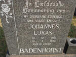 BADENHORST Johannes Lukas 1921-1980
