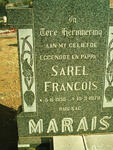 MARAIS Sarel Francois 1955-1978