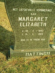 HATTINGH Margaret Elizabeth 1942-1994