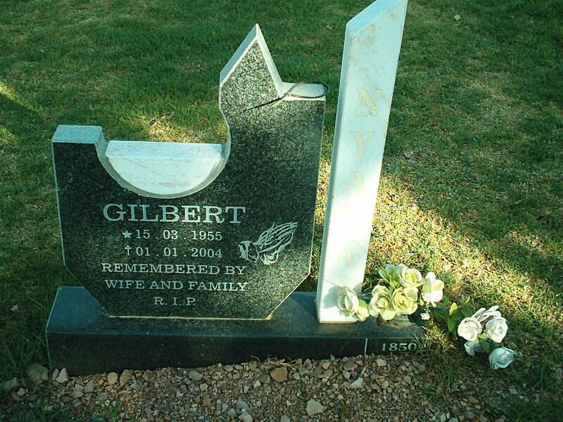 ?? NYA..A  Gilbert 1955-2004