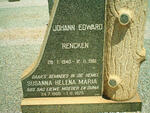 RENCKEN Johann Edward 1940-1961 :: RENCKEN Susanna Helena Maria 1900-1975