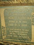 FERREIRA Monty 1921-1958