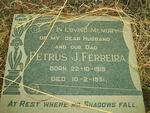 FERREIRA Petrus J. 1919-1951