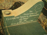 REINHARDT Elizabeth Francis nee MARAIS 1919-1957