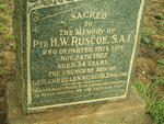 RUSCOE H.W. -1922
