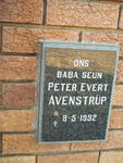AVENSTRUP Peter Evert 1992-1992