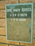 BOTES Andy 1928-1990