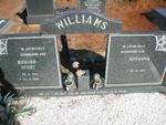 WILLIAMS Richard Henry 1937-2000 & Susanna 1941
