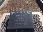 WHITE Petrus P.J. 1934-1974