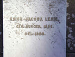 LERM Anna Jacoba nee BURGER 1855-1908