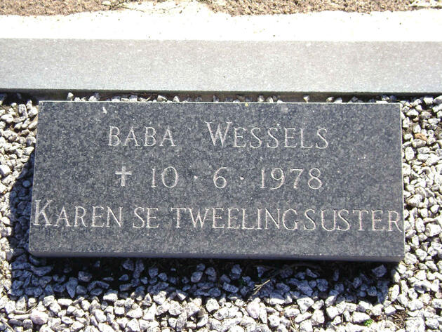 WESSELS Baba  -1978 