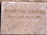 HEUSER Martha  -1931