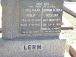 LERM Christiaan Philip 1899-1962 & Johanna Dedrika Occalina MOSTERT 1900-1943