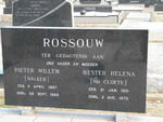 ROSSOUW Pieter Willem 1897-1969 & Hester Helena CLOETE 1901-1970