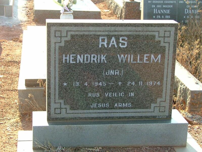 RAS Hendrik Willem 1945-1974