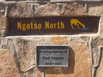 Mpumalanga, PILGRIM'S REST district, Kruger National Park, Ngotso North, Memorials