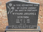 STRYDOM Wynand Johannes 1918-1981