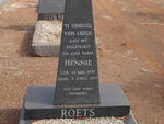 ROETS Hennie 1937-1977