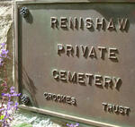3. Renishaw private cemetery