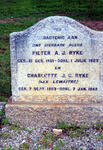 RYKE Pieter A.J. 1861-1923 & Charlotte J.C. LEMAITRE 1863-1948