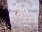 LAWRENCE Isabella Mary 1894-189?