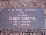 OSBORNE George 1867-1932