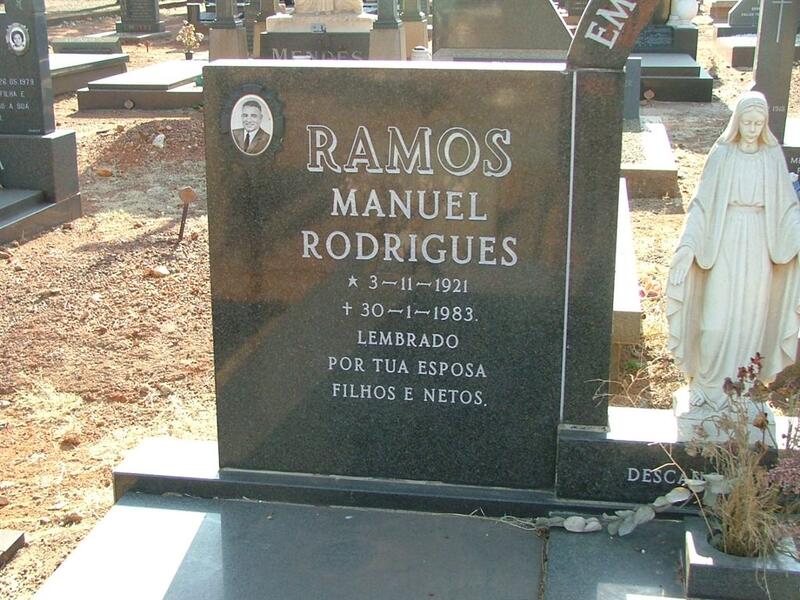 RAMOS Manuel Rodrigues 1921-1983