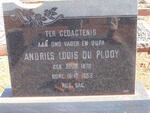 PLOOY Andries Louis, du 1870-1953