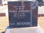 DEVENTER Petrus Johannes, van 1947-1970