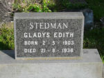 STEDMAN Gladys Edith 1903-1936