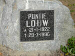 LOUW Pontie 1922-1996