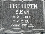 OOSTHUIZEN Susan 1938-1991