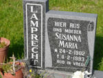 LAMPRECHT Susanna Maria 1902-1993