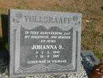 VOLLGRAAFF Johanna S. 1945-1997