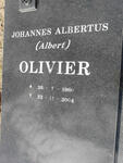 OLIVIER Johannes Albertus 1960-2004