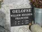 OELOFSE Willem Hendrik Francois 1934-2007