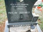 RAVENSCROFT Paulus Johannes 1938-1992