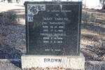 BROWN  Thomas Windle 1891-1973 & Susan Caroline BARNARDO 1890-1965