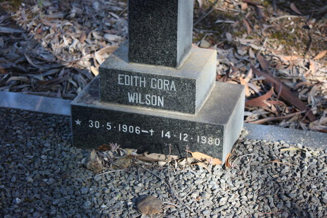 WILSON Edith Cora 1906-1980