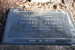 BEUKES Maurius 1898-1973 & Maria 1905-1982