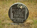 OLIVIER Maria S.P. 1909-1985
