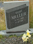 MULLER Gert 1899-1981