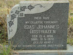 OOSTHUIZEN Isias Johannes 1896-1972