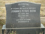BOTHA Johannes Petrus 1896-1975