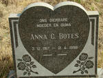 BOTES Anna C. 1917-1998